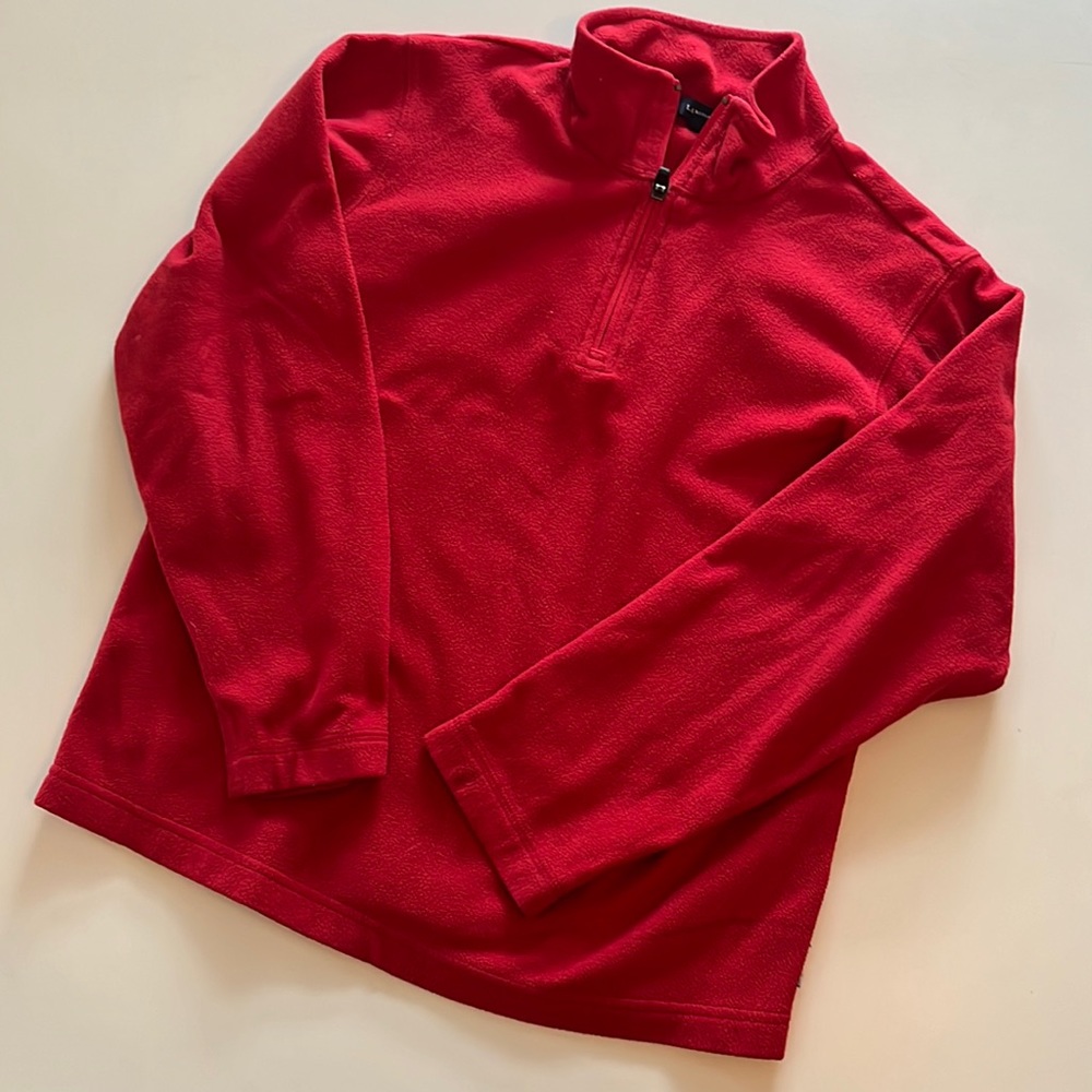 Lands End half zip fleece